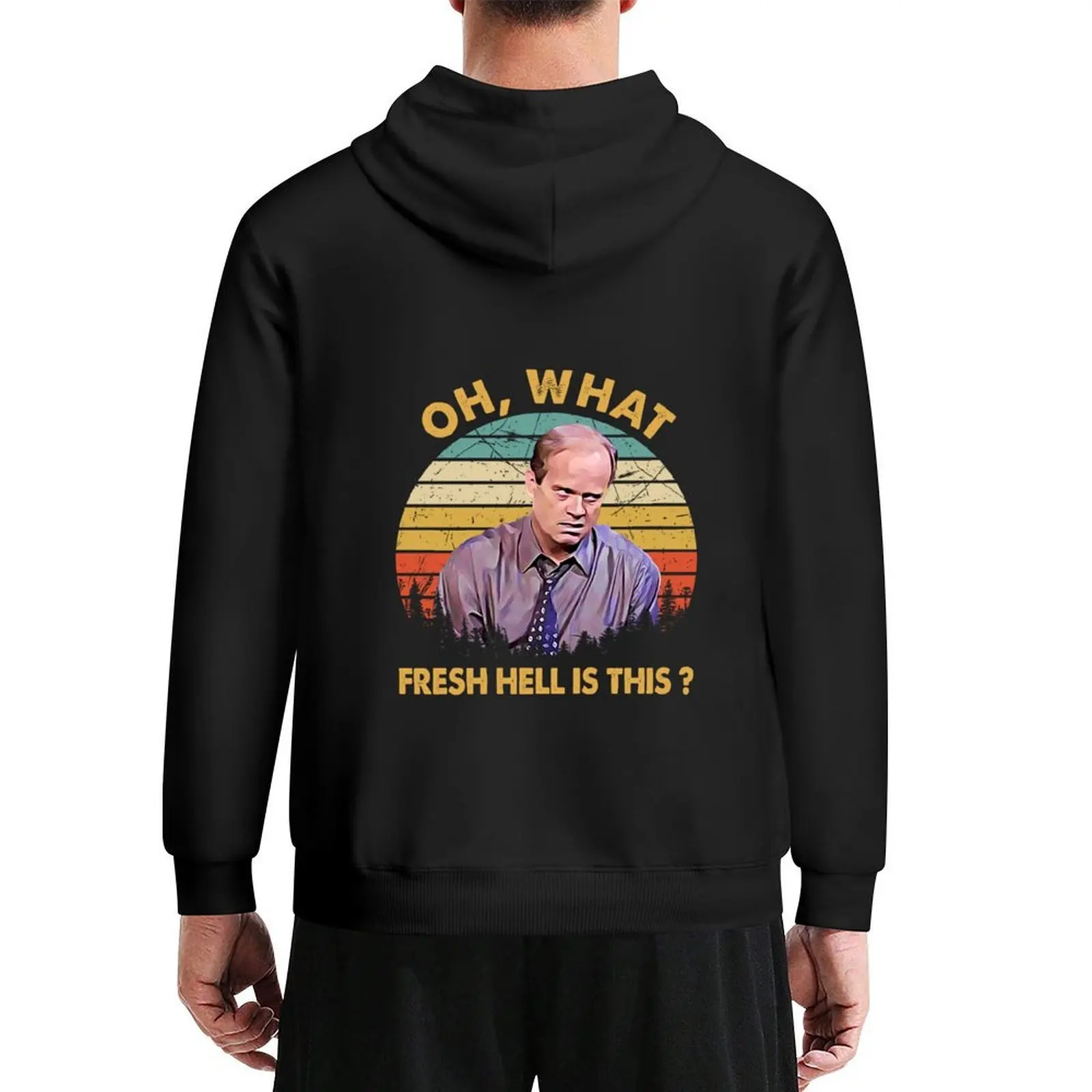 

Oh What Fresh Hell Is This Hoodie korean autumn clothes men's coat anime clothing korean clothes men hoodie