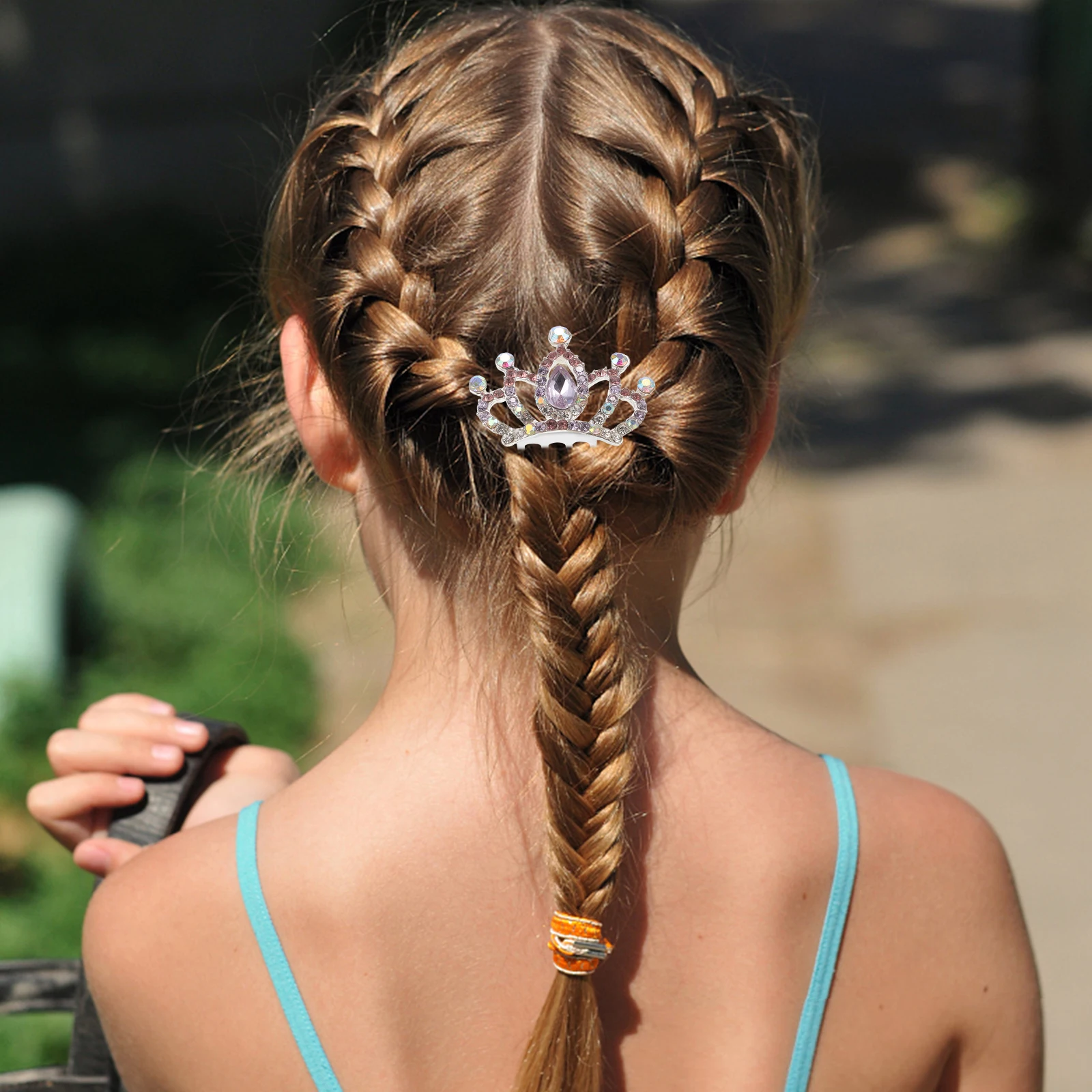 

Crown Comb Hair Accessories Kids for Girls Korean Version 's Wedding