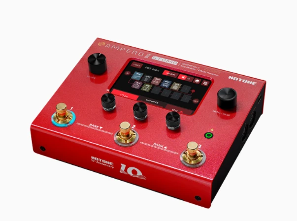 Hotone AMPERO II STOMP 10TH ANNIVERSARY Prosesor Pedal Multi-efek Edisi  Terbatas - AliExpress