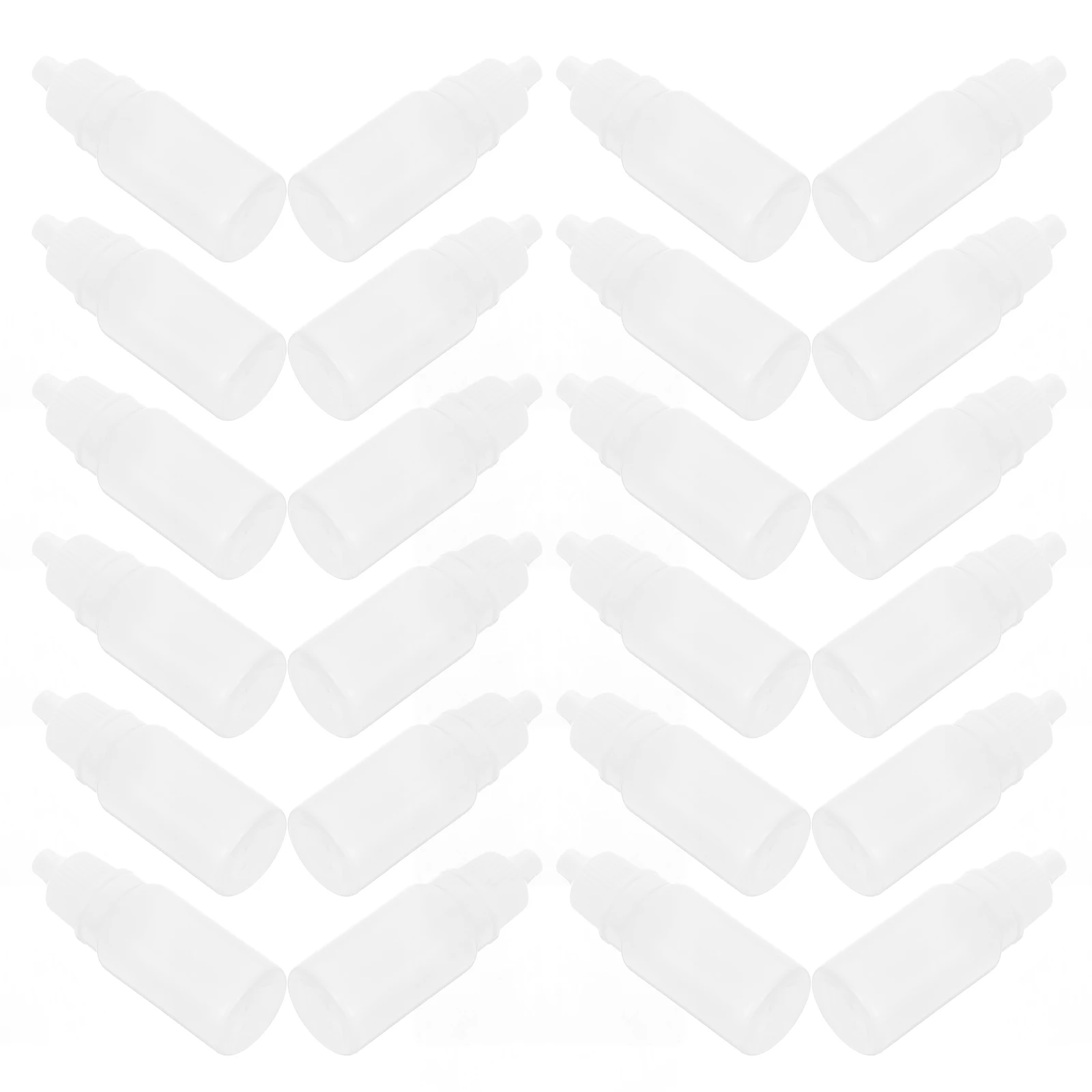 

50 pcs 10Ml Empty Squeezable Dropper Bottles Plastic Liquid Dispenser For Eye Drops Solvents Oils Paint Essence Electronic