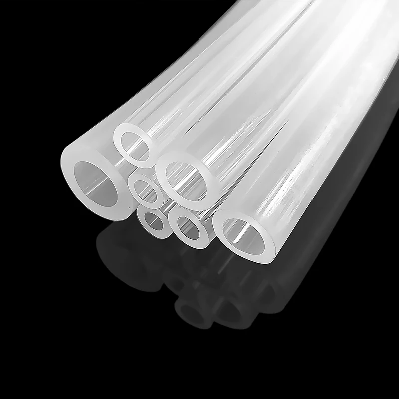 연동 펌프 실리콘 튜브 호스 0.4~25.4mm 투명 식품 등급 무미 고온 저항성 워터 디스펜서