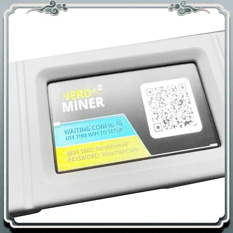 

Premium 2PCS Nerdminer USB Miner 77KH/S BTC Solo Lottery Mining Miner With Color Screen Mini Bitcoin BTC Miner Nerd Miner