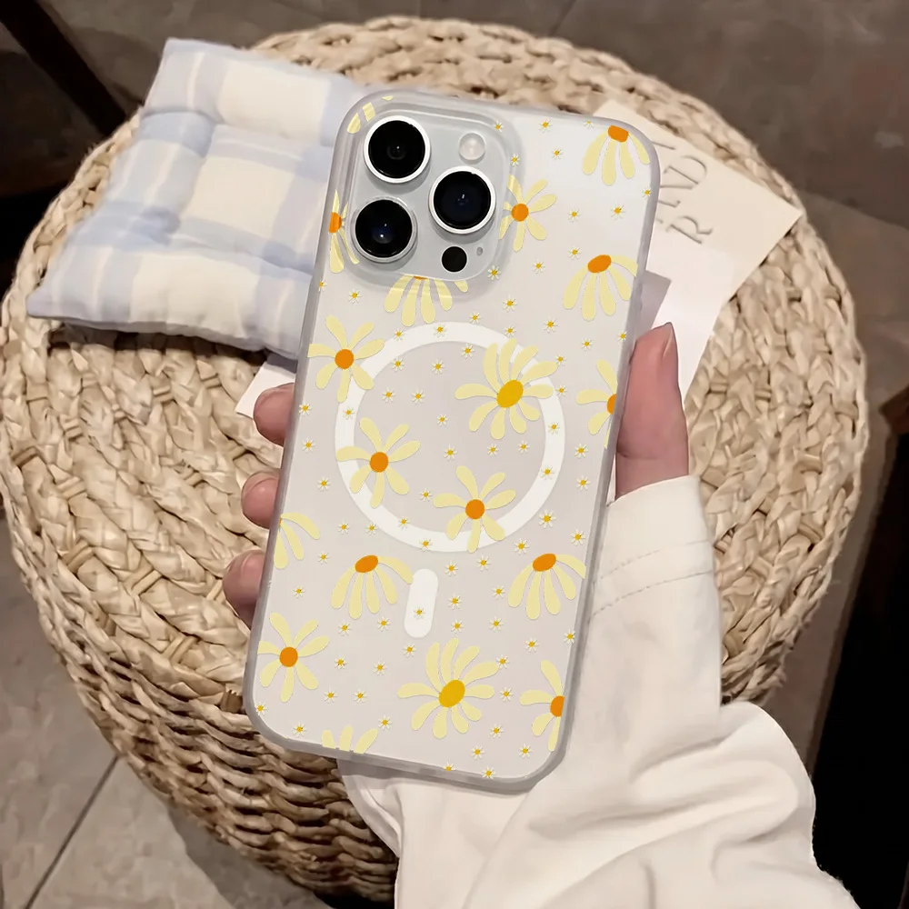 Zdjęcie 4: Eleganckie, magnetyczne, miękkie, przezroczyste etui z dużym otworem na telefon Apple iPhone 17 16 15 14 13 12 ProMax 17 16 15 Pro Cases Funda