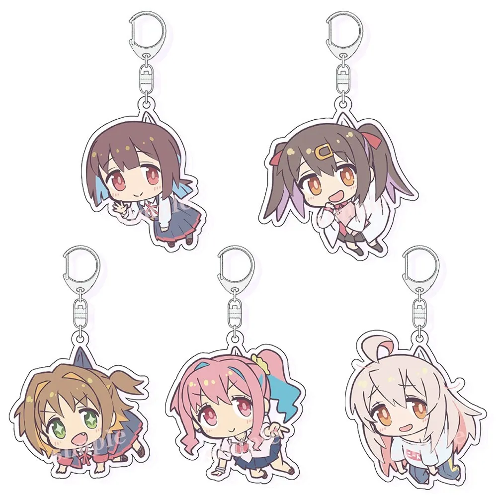 Onimai ahora soy tu hermana llavero figura Oyama Mahiro Hozuki Kaede Ōka Asahi acrílico llavero bolso colgante joyas regalos