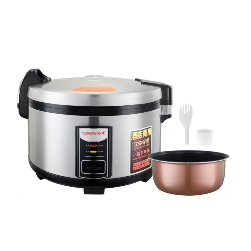 

Large Capacity 25L Commercial Rice Cooker Luxury Electric Heating with Measuring Cup Accessories