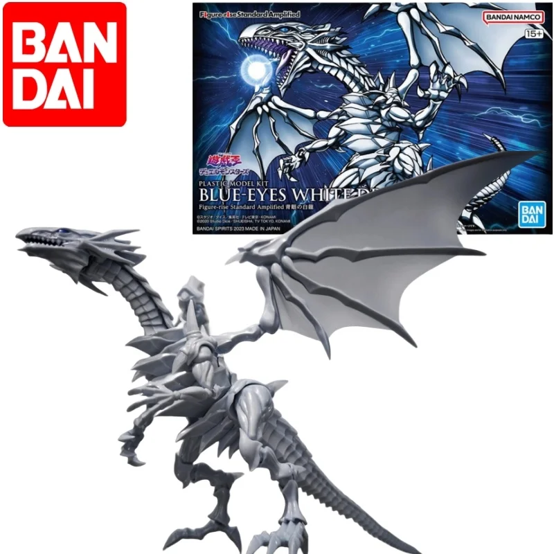 

Bandai Original Figure-rise Standard Amplified Yu-gi-oh Duel Monsters Seto Kaiba Blue Eyes White Dragon Anime Action Figure Toy