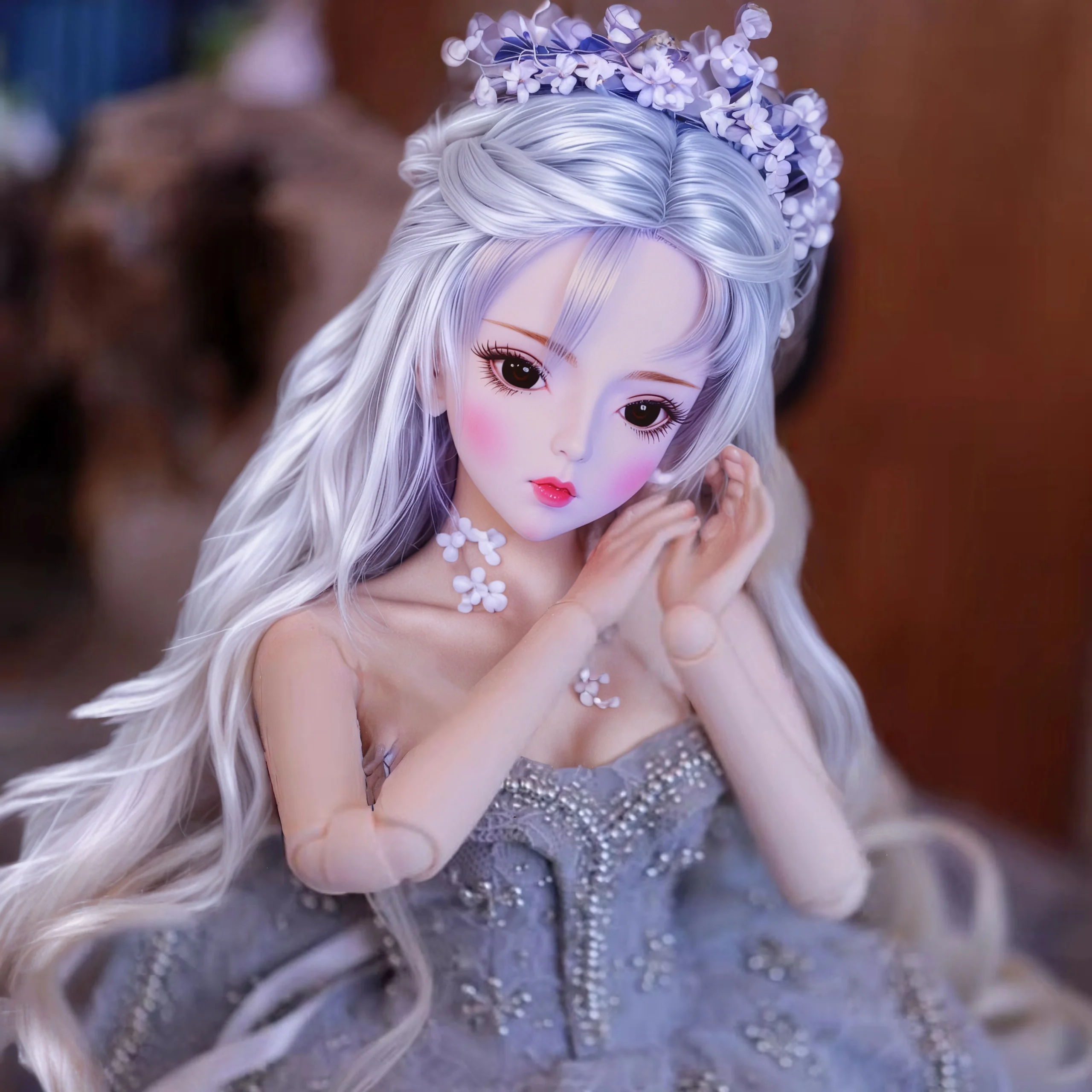 

Новая кукла DBS 2026 года, BJD 1/3, в ретро-стиле, с механическими суставами, в комплекте: случайные прически, глаза, одежда, обувь.