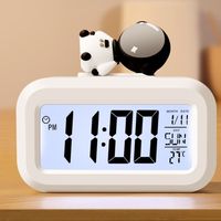 Cartoon LED Calendar For Studying Time Management Stopwatch Digital Table Clocks Reminder Countdown Timer Desktop Alarm Clock
