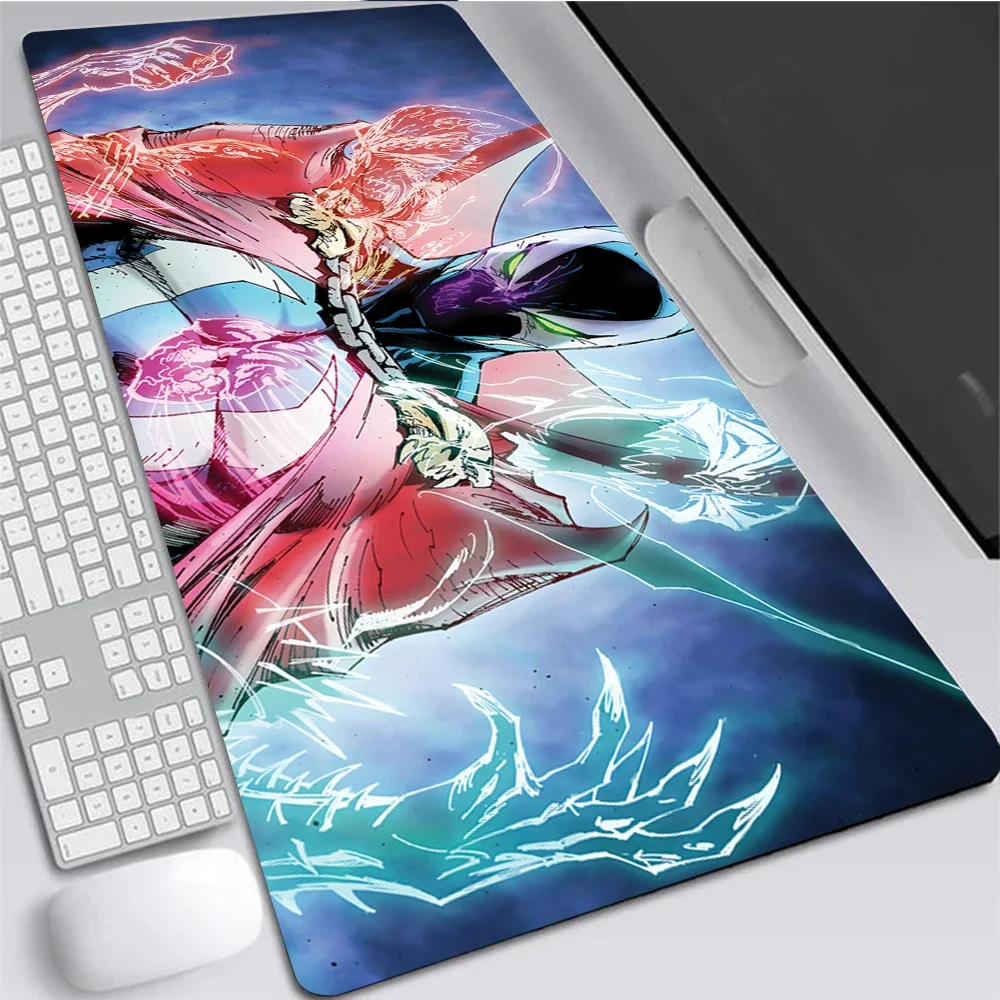 Spawn Anti-Slip Durable Rubber Large Mouse Pad Computer Gamer Keyboard Mousemat Gaming Accessory Mousepad for LOL PC Desk Pad