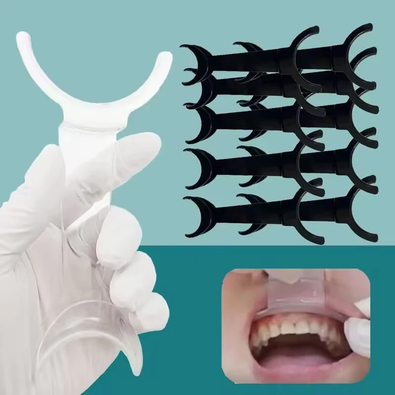 

10pcs Dental Lip Retractor Double Head for Upper/Lower Lip Orthodontic Procedures, Intraoral Cheek Retractor Dentist Tool