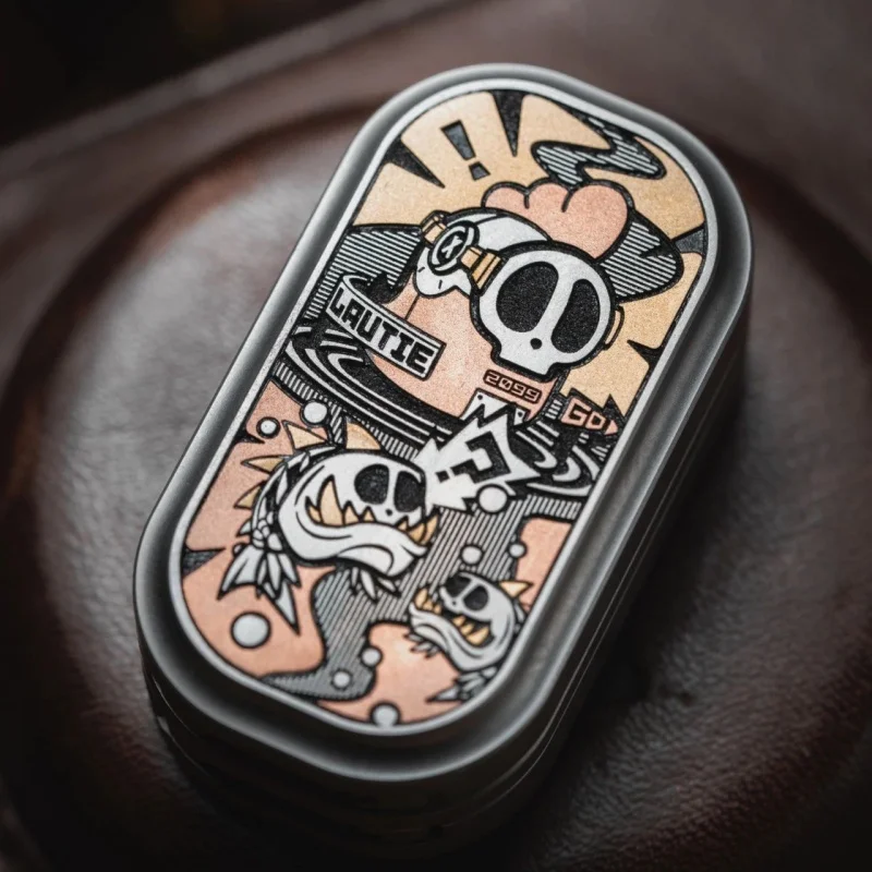 LAUTIE X 01EDC Slider meccanico Fidget “Crisis Route”