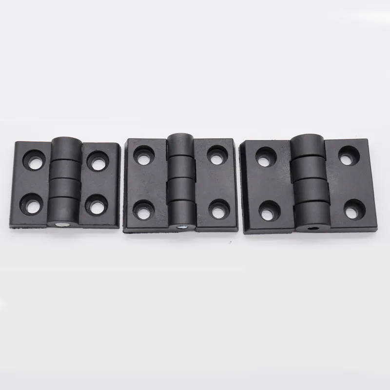 

5pcs Door Hinges Nylon Plastic Butt Window Hinges For Electric Box Cabinet Industrial Box Bearing Hinge Binder Home Hardware