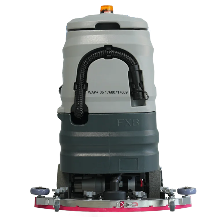 Compact 24V Electric Mini Industrial Floor Scraper New Condition Farm Handheld Walk-Cleaning Vacuum Brush Floor Sweepers