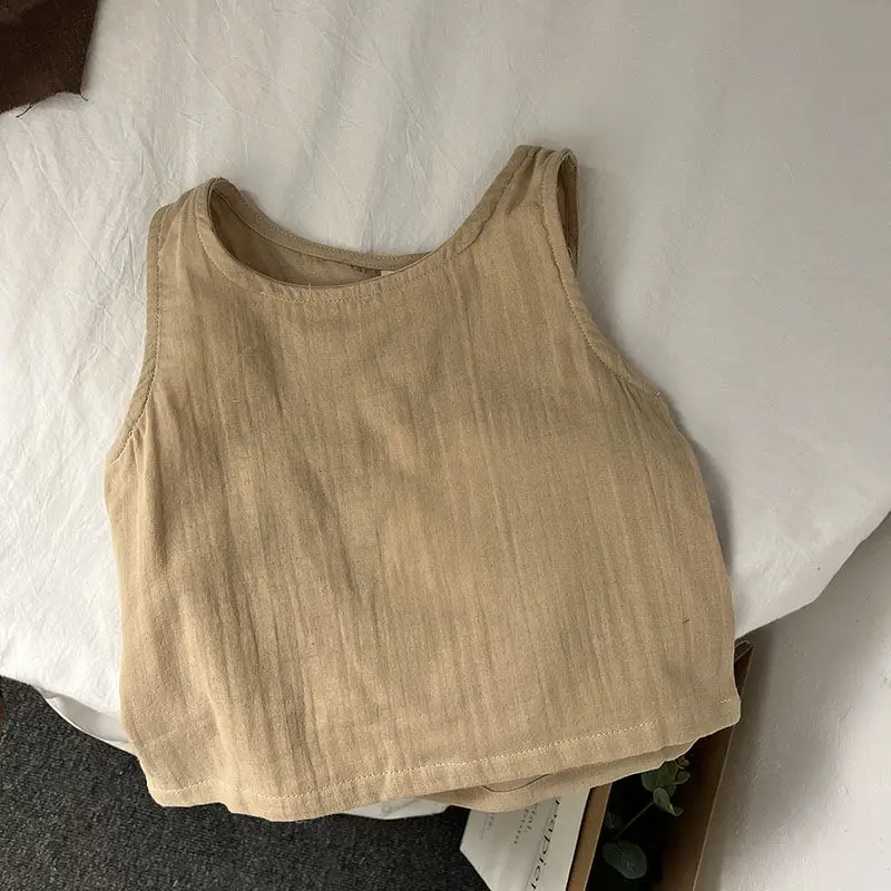 Camiseta de verano para bebé, ropa de estilo coreano para niña pequeña, Top para bebé, camisas para niño de 1 a 5 años