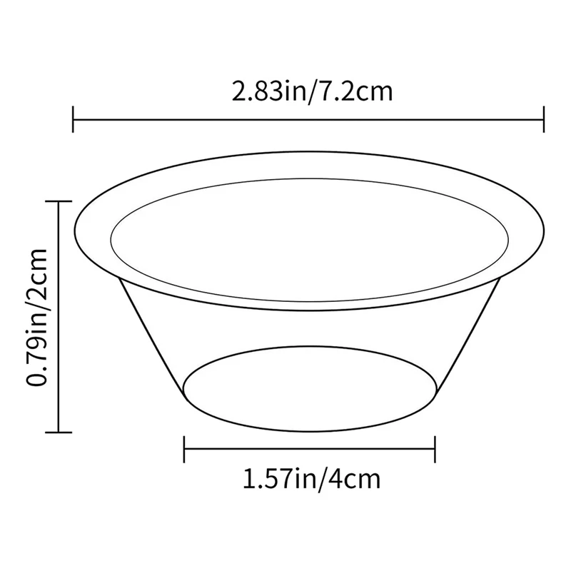 500 Pcs Mini Pie Pans,2.8Inch Disposable Egg Tart Molds For Baking,Aluminum Foil Bakeware For Baking,Making Tarts