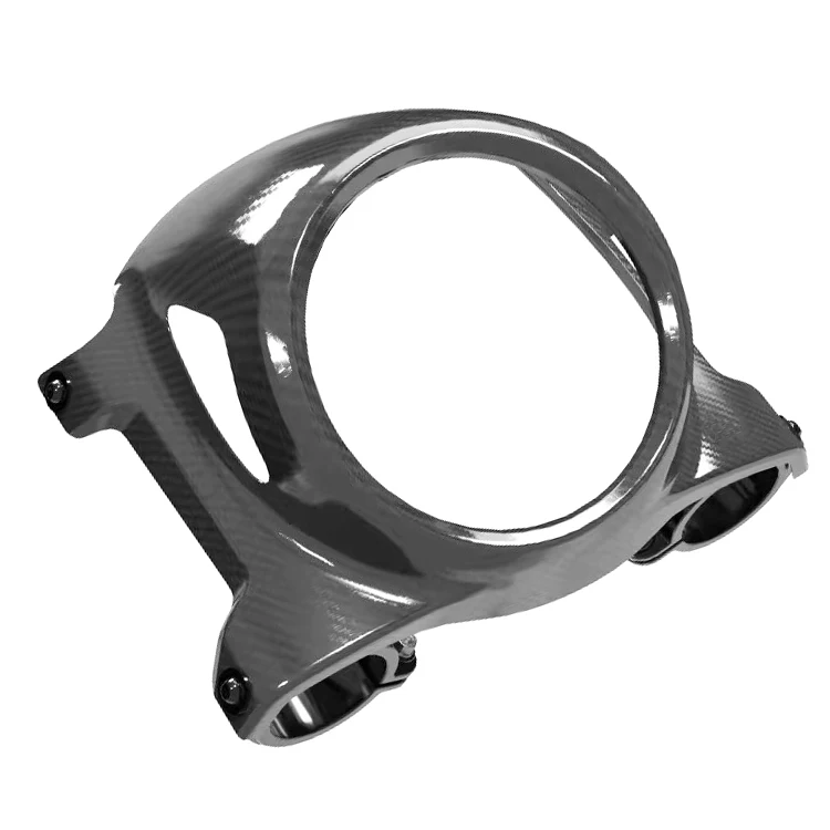 Carbon Fiber Headlight Housing Fairing Cover for Indian FTR 1200 Rally Motorcycle Accessories