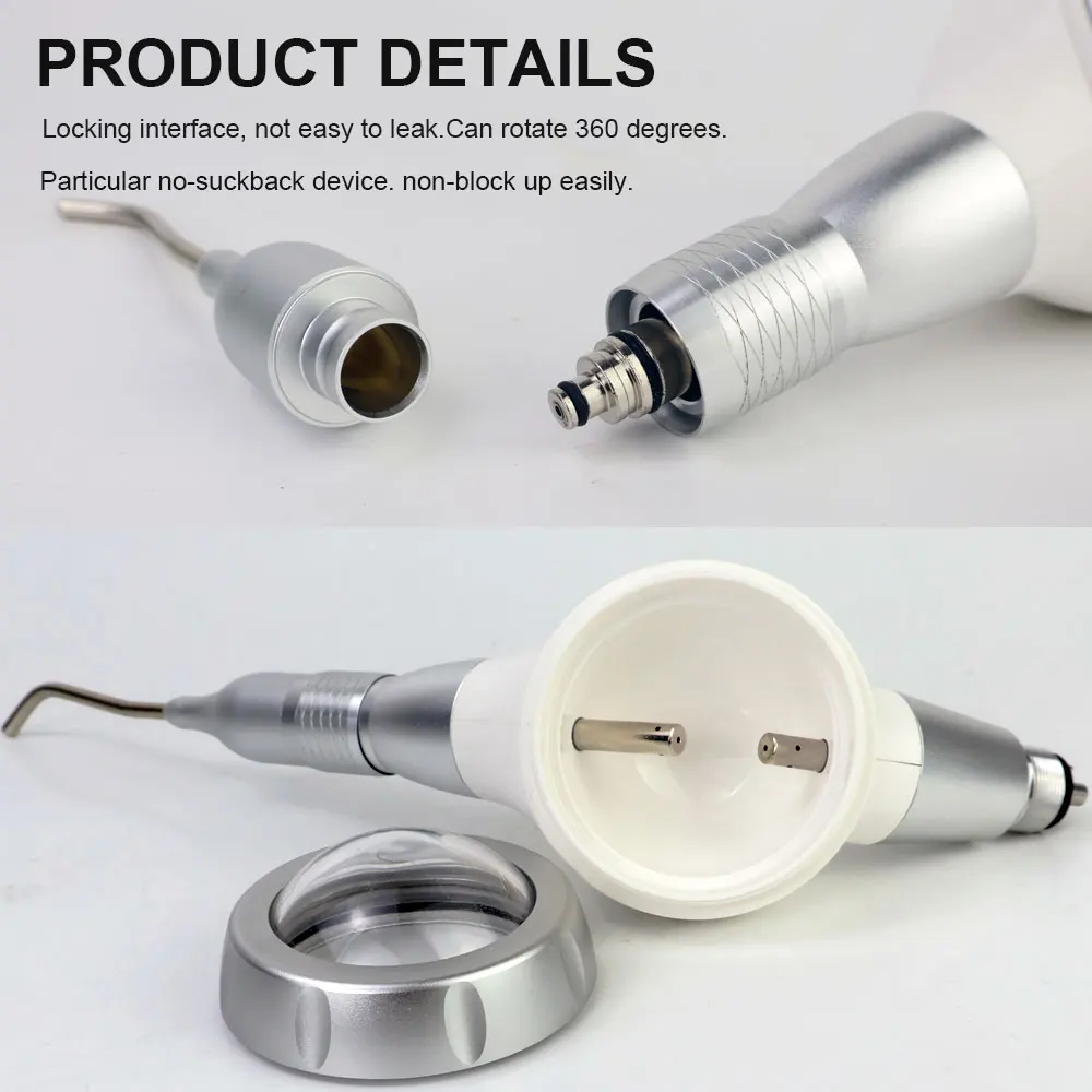 2/4Hole Dental Air polisher Air Flow Teeth Polishing handpiece Handpiece Hygiene air Prophy Jet dentistry tools