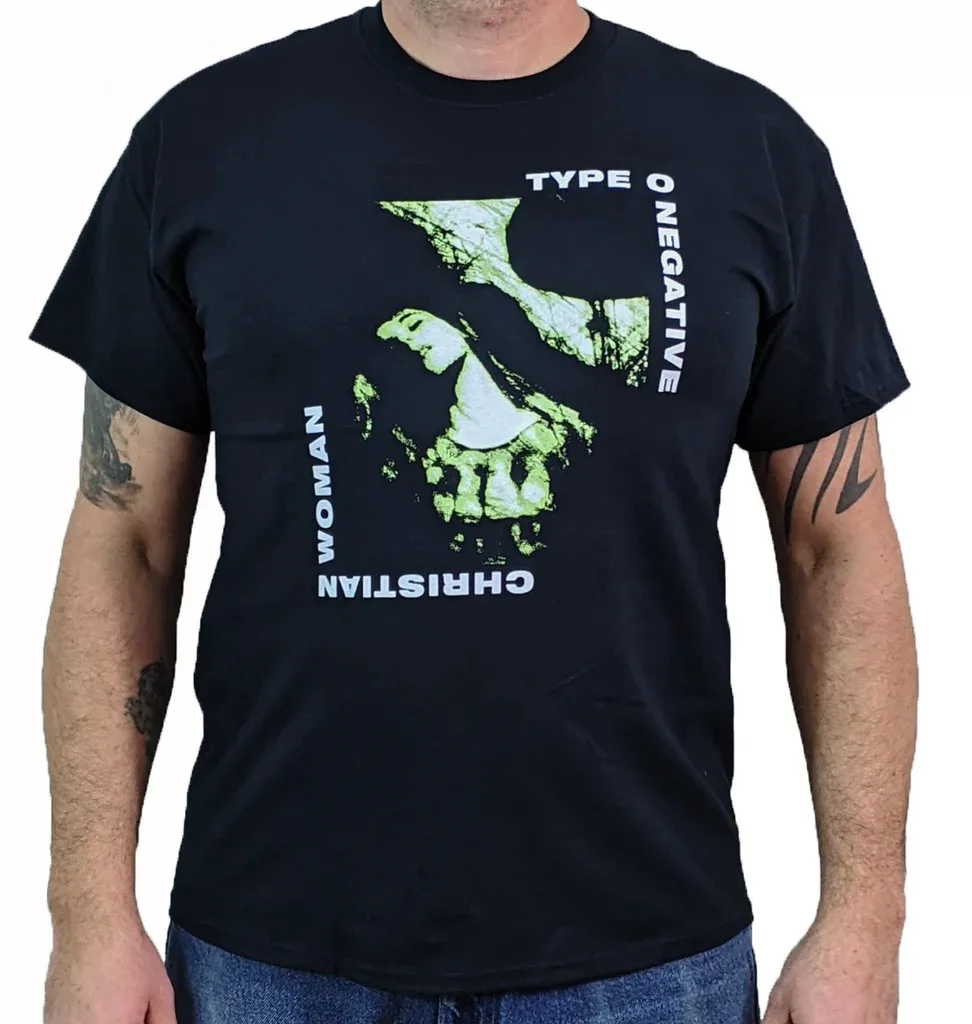 

Футболка TYPE O NEGATIVE Christian Woman, мужская и женская футболка с коротким рукавом, роскошная брендовая футболка, спортивные топы, уличная одежда в стиле ретро Y2k