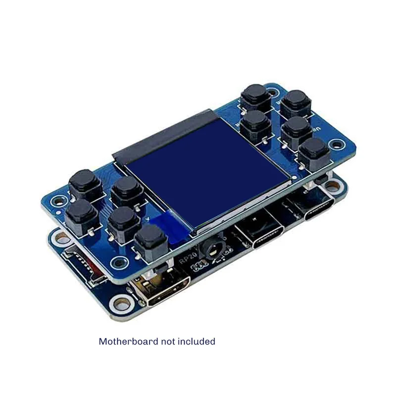 

Практичный 1,3-дюймовый ЖК-экран для Raspberry Pi Zero, 4B, Pi 5, RP2040-Pizero с игровой кнопкой и звуковым сигналом