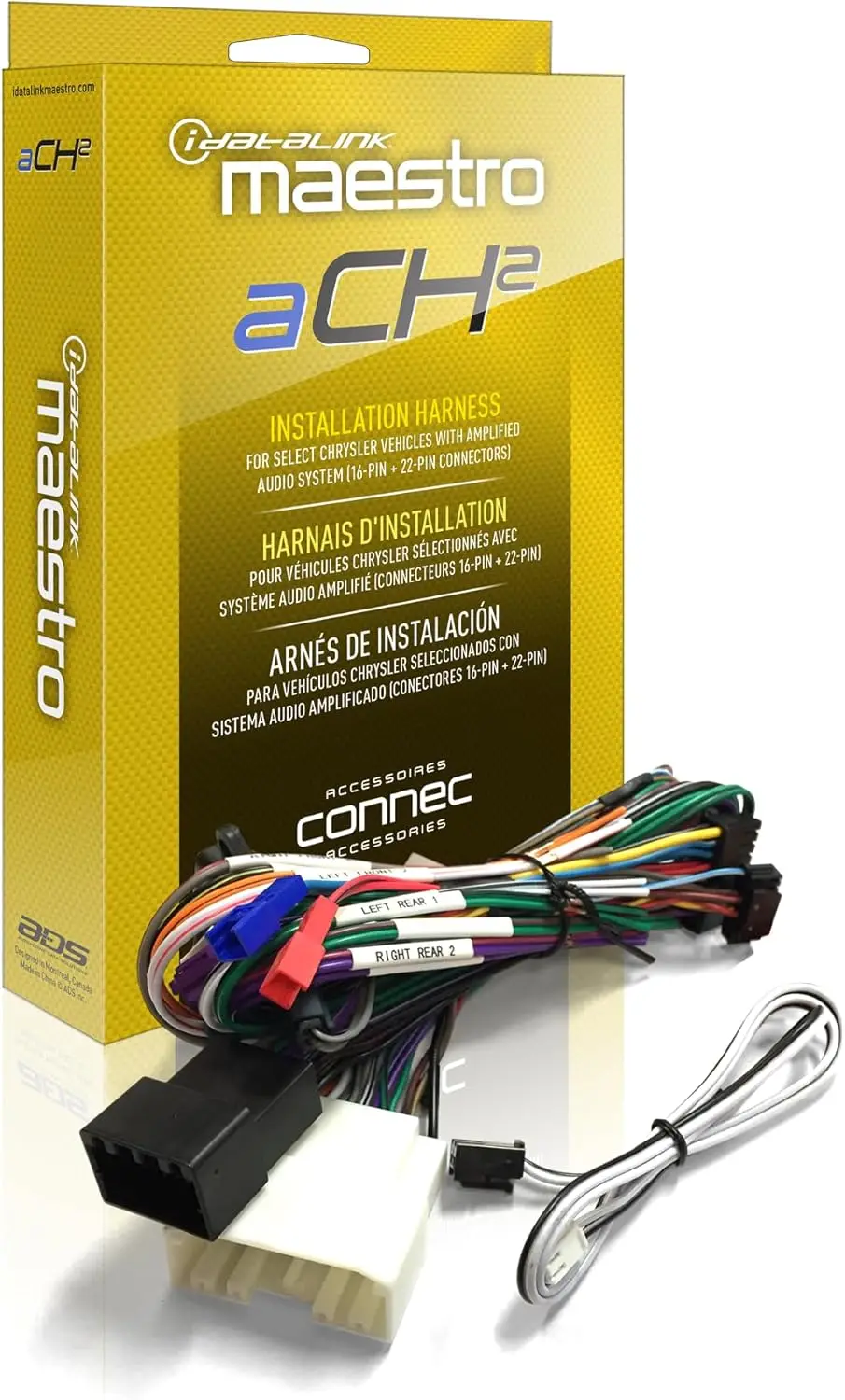 

HRN-AR-CH2 Жгут проводов усилителя Plug and Play для автомобилей Chrysler, Dodge, Jeep