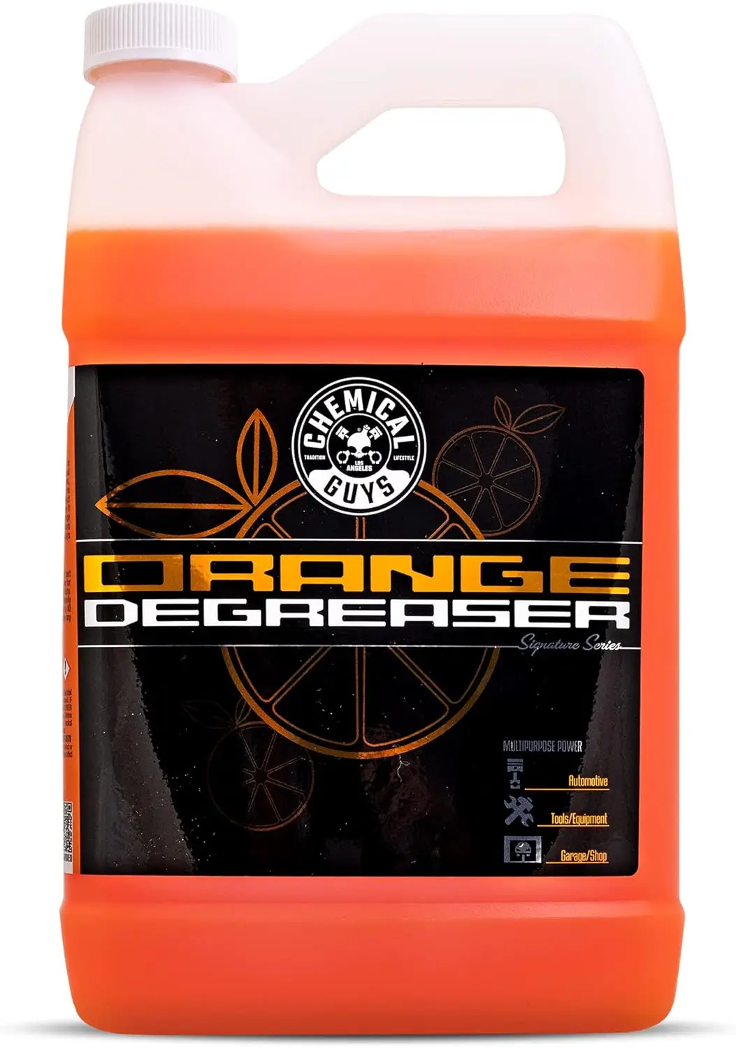 Heavy Duty Orange Degreaser Spray - All Purpose Cleaner for Engines, Tires, Tools | Professional Strength 128 oz
