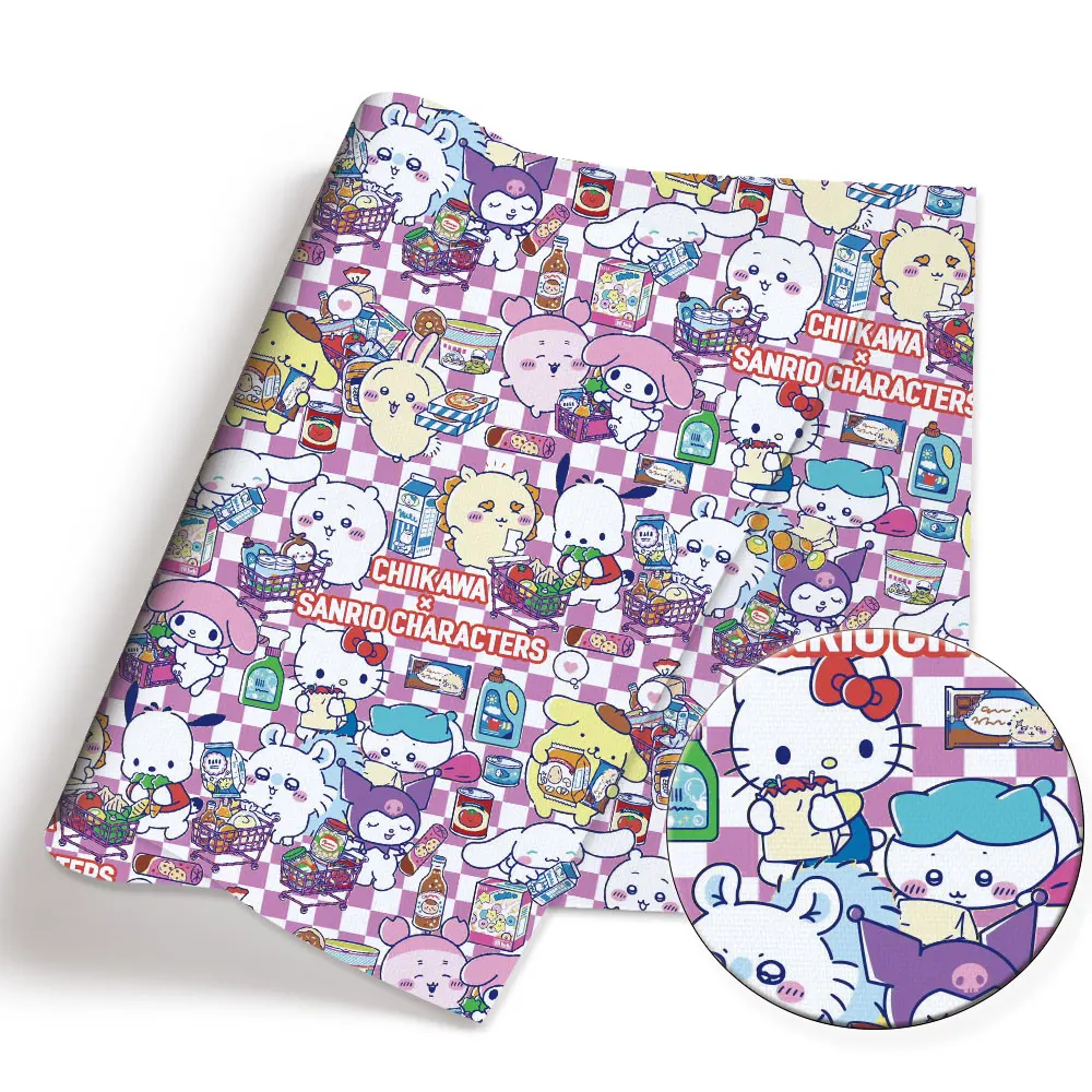 Cartoon Fabric Hot DIY140*50cm Handmade Sewing Patchwork Quilting Baby Dress Home Sheet Printed Sewing Kids Fabric