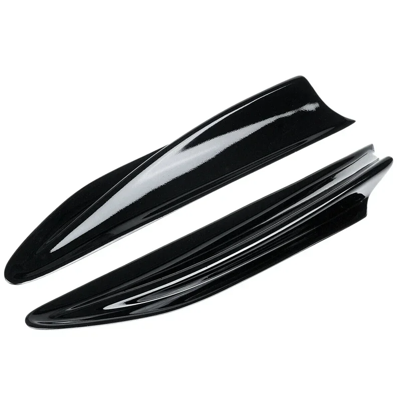 2pcs Side Fender Fin Vents Cover Trim For Subaru BRZ Toyota 86 GT86 Scion FR-S Glossy Black Real Carbon Fiber