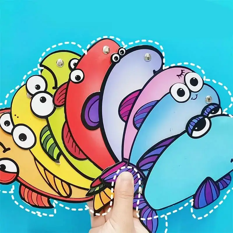 Fishing Card Game Writable Fishing Cards Erasable Teaching Aids For English Classroom Girls Boys Group Activity Fun Family Game