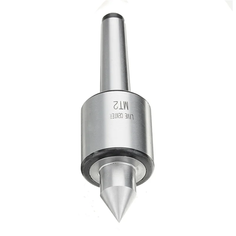 

MT2 0.000197 Inch 60 Degree Lathe Live Center Taper Live Revolving Milling Center Taper Pipe Machine Long Spindle Lathe-A57X