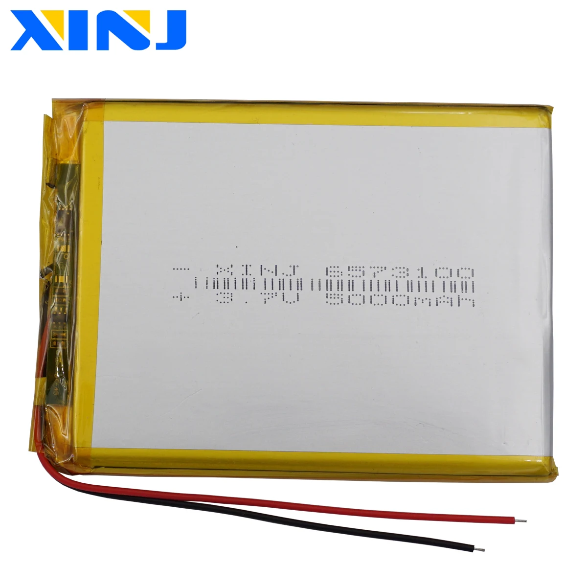 3.7V 5000mAh 18.5Wh 6573100 akumulator litowo polimerowy do gry PSP Ixd s7800b E-book ipod DVD PAD MID przenośny