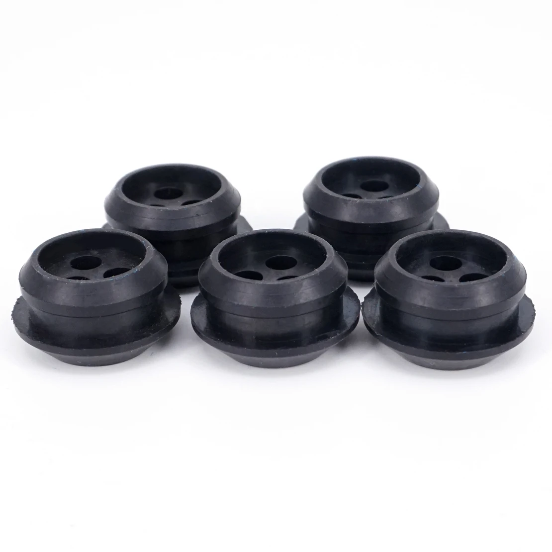 LETAOSK New 5Pcs 3 Hole Fuel Line Gas Tank Grommet Replace fit for Trimmer Lawn Mower 13211546730 V137000030