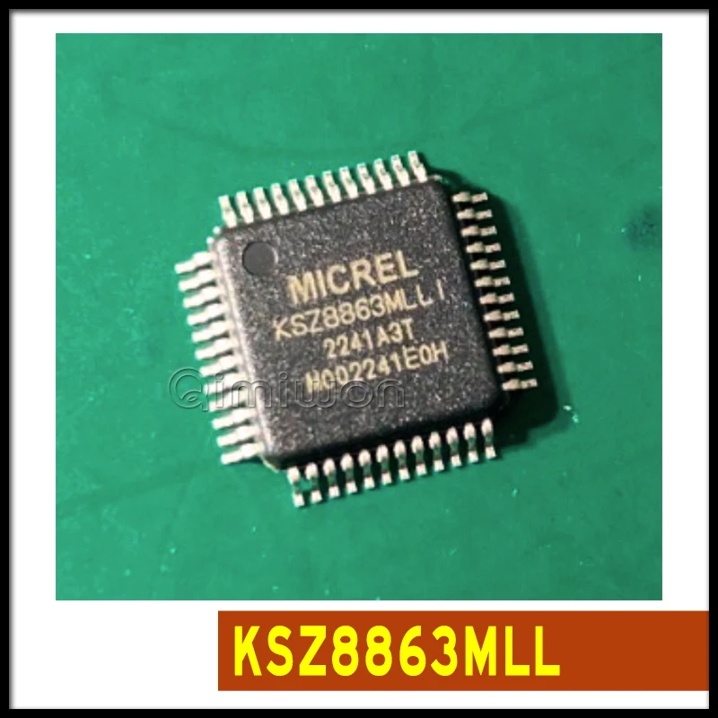 IN STOCK 2PCS/LOT KSZ8863MLL KSZ8863MLLI LQFP48