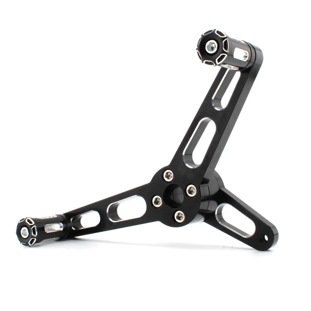 For Harley-Davidson Sportster XL 1200 883 48 72 Motorcycle Front Rear Foot Pedal Gear Shift Lever Black Anodized Aluminum