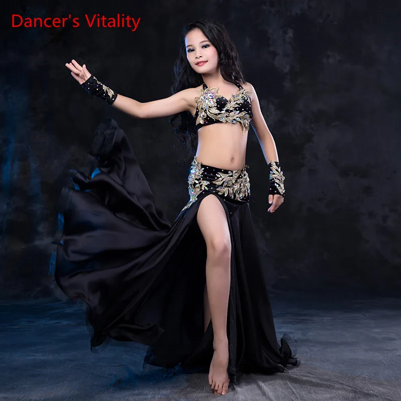 Dancer\'s Vitality Bellydance Costumes Harness Back Opening Irregular Long Skirt Belly Dance Dress For Belly Dance Top