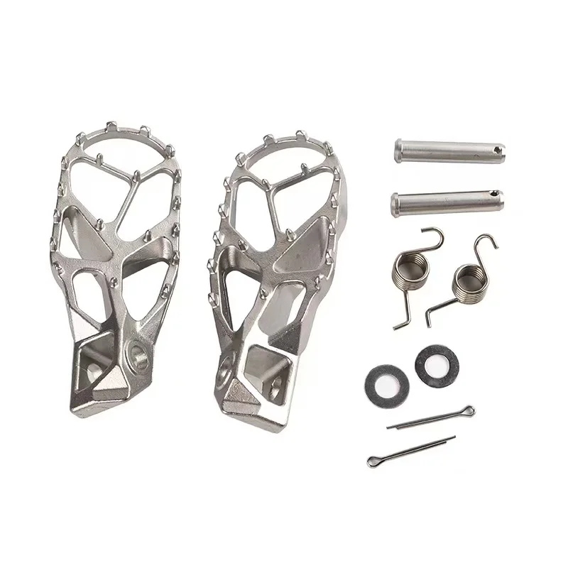 أوتاد قدم الدراجة النارية الأصلية المصنوعة من الفولاذ المقاوم للصدأ مناسبة لدراجات موتوكروس KTM 125-500 XC SX XCF EXC SXF EXCF XCW FC FX TX TC #5