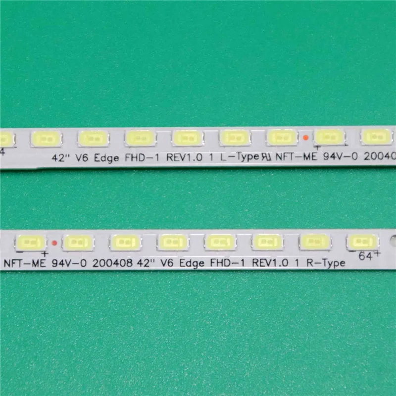 LG 42LV450U 42LW450U 백라이트 스트립용 TV LED 어레이 바 42" V6 Edge FHD-1 Rev1.0 필립스 42PFL7406용 1 L R형 키트 밴드