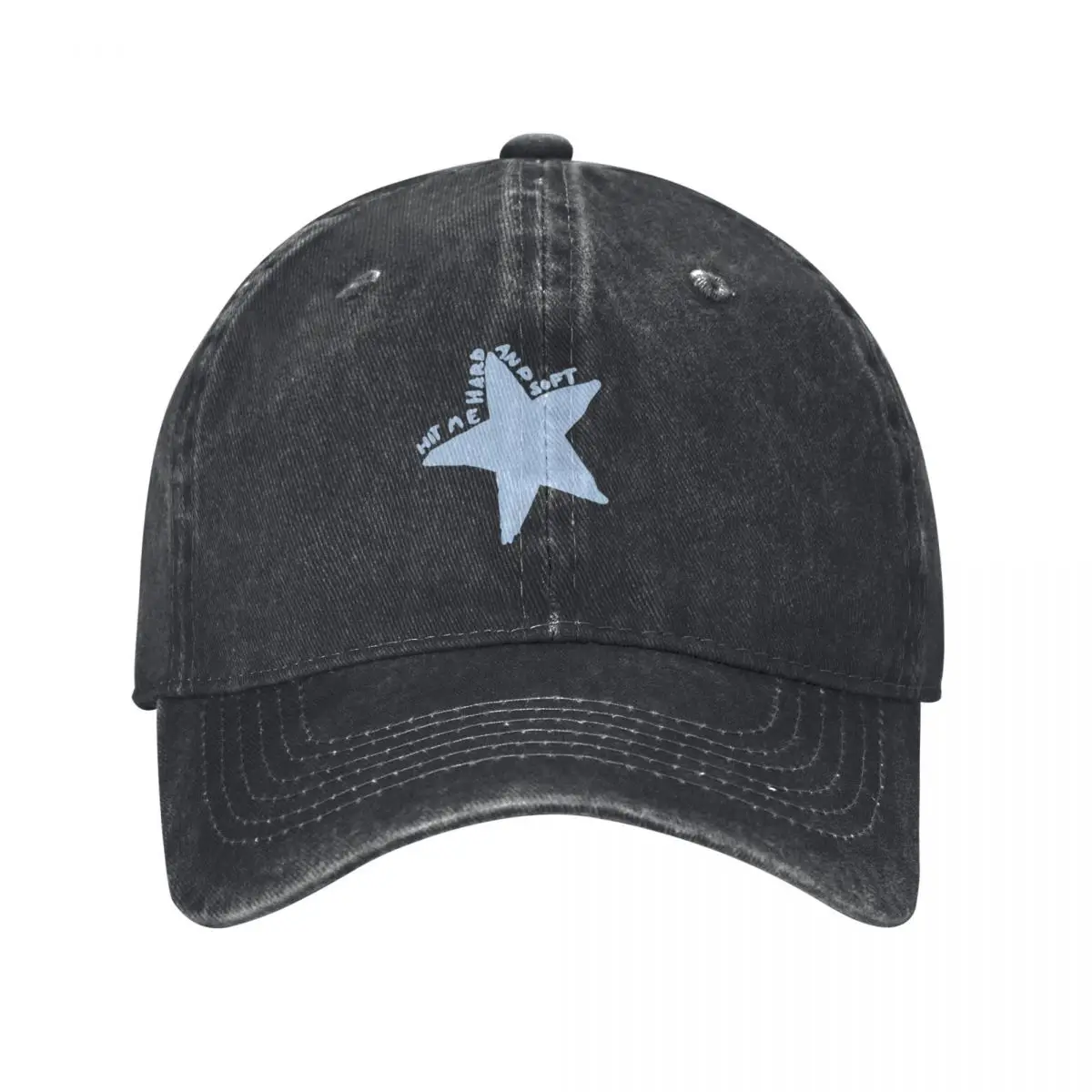 

HIT ME HARD AND SOFT STAR Baseball Cap Trucker Cap Gentleman Hat birthday Women's Men's