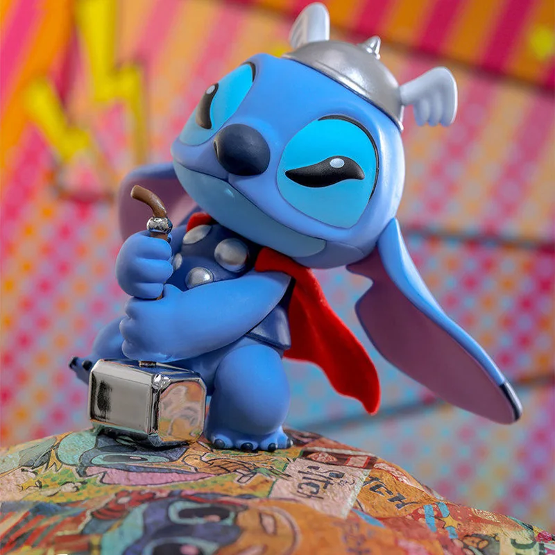 HotToys Stitch Serie COSBI Blind Box Mini Action Figure Giocattolo da Collezione Decorazione Anime Cartoon Regalo per Donne Fan