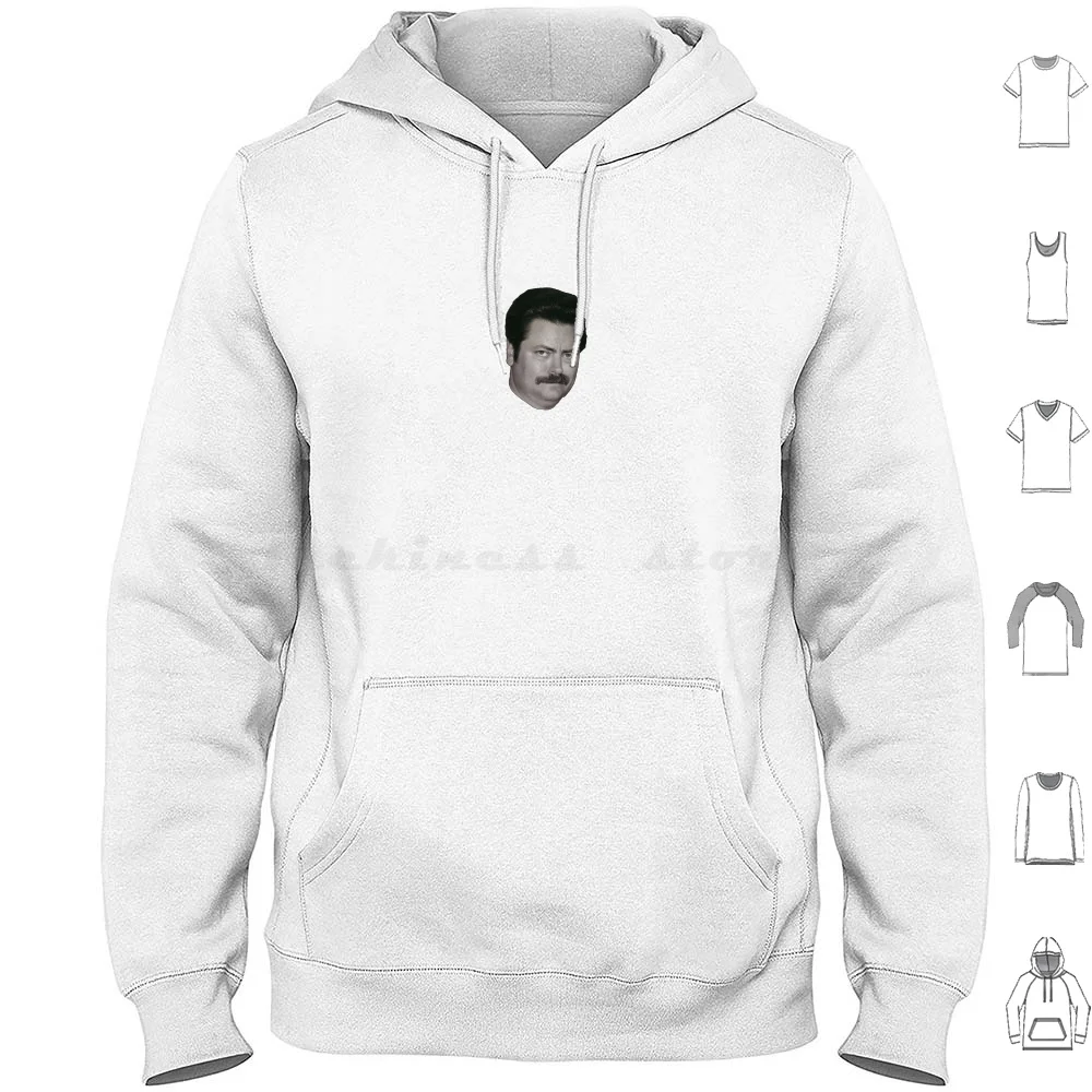 Ron Swanson Hoodies Long Sleeve Ron Swanson Swanson Pyramid Of Greatness Pyramid Greatness Manly Mustache Meat America