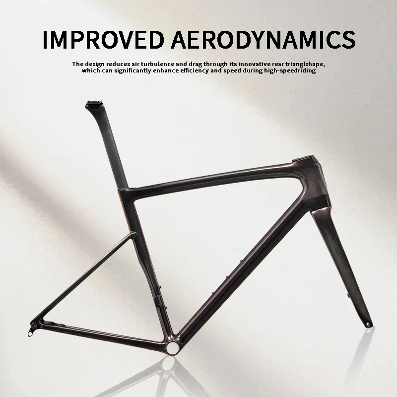 2025 جديد SL8 Dongli T1100 يندبروف ألياف الكربون مكبح قرصي إطار الإطار تصميم تخصيص اللون إطار خفيف الوزن للغاية