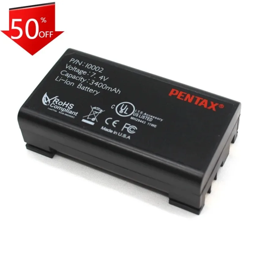 

3400mAh BL-200(10002) Battery for Pentax LGN-100 LGN-200 GPS RTK Rechargeable Battery 7.4V Li-ion Battery