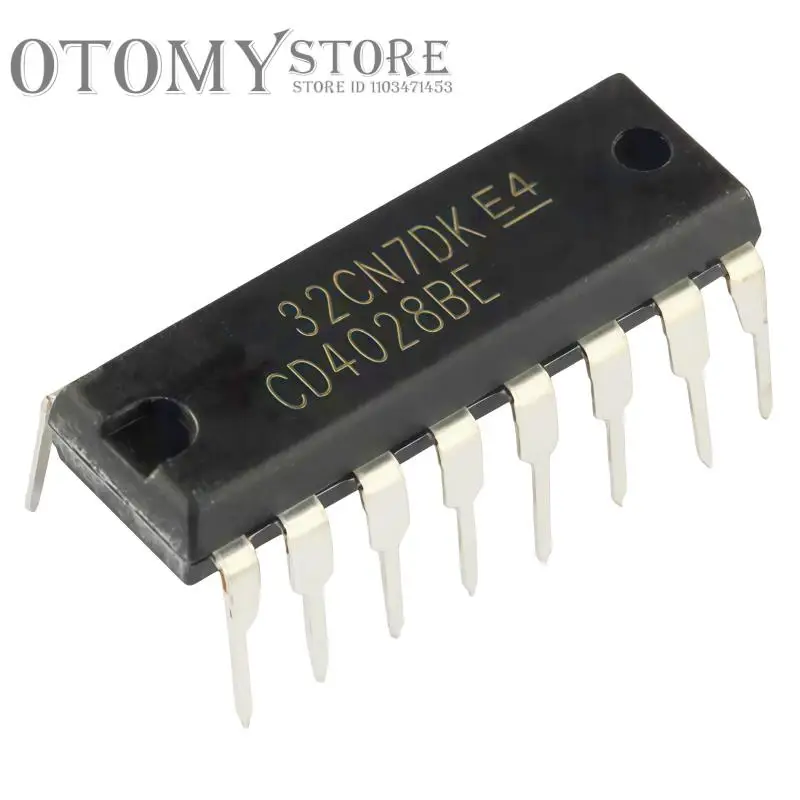 10PCS 100% NEW CD4028BM96 CD4028BM SOP16 CD4028 CD4028BE DIP16 Decimal Decoder of BCD Code Chipset