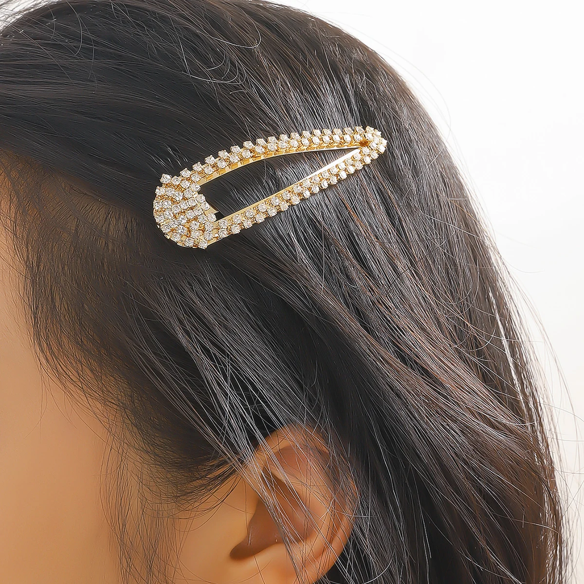 South Korea's new super flash water drop bb clip bangs hairpin