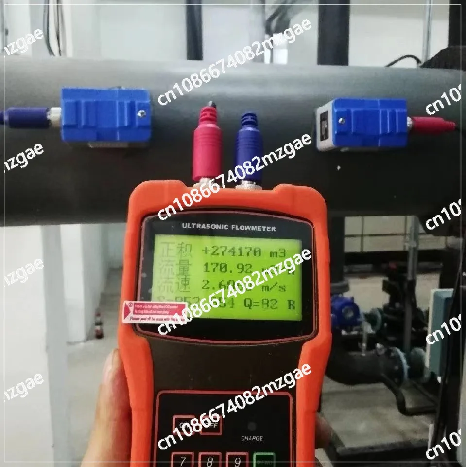 TUF-2000H/HT-2000H Handheld Ultrasonic Flow Meter Portable Ultrasonic Flow Meter