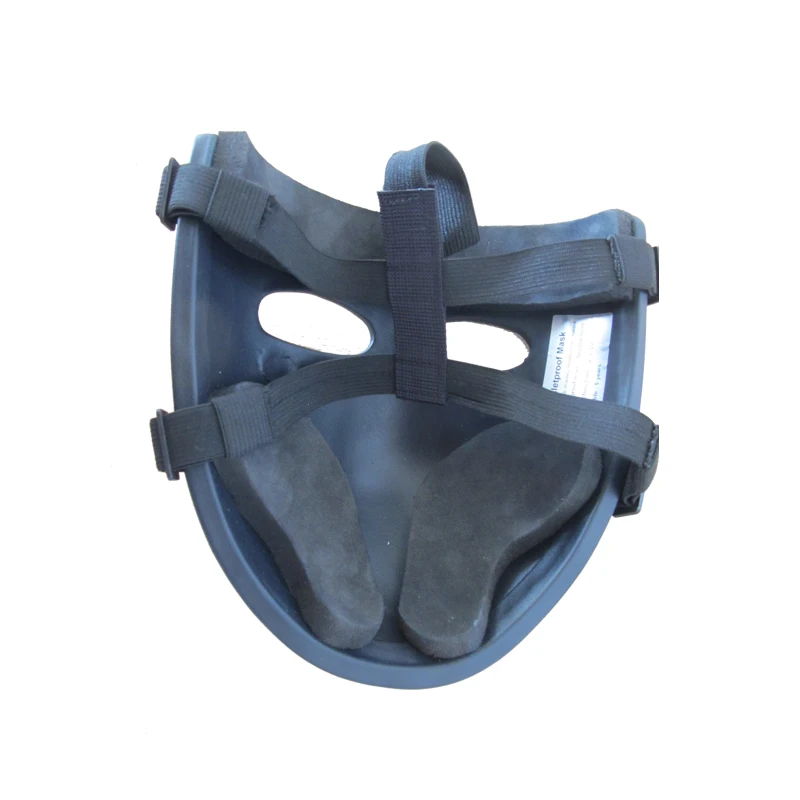 Aramid NIJ IIIA Tactical Bulletproof Mask Bulletproof Visor Half Face