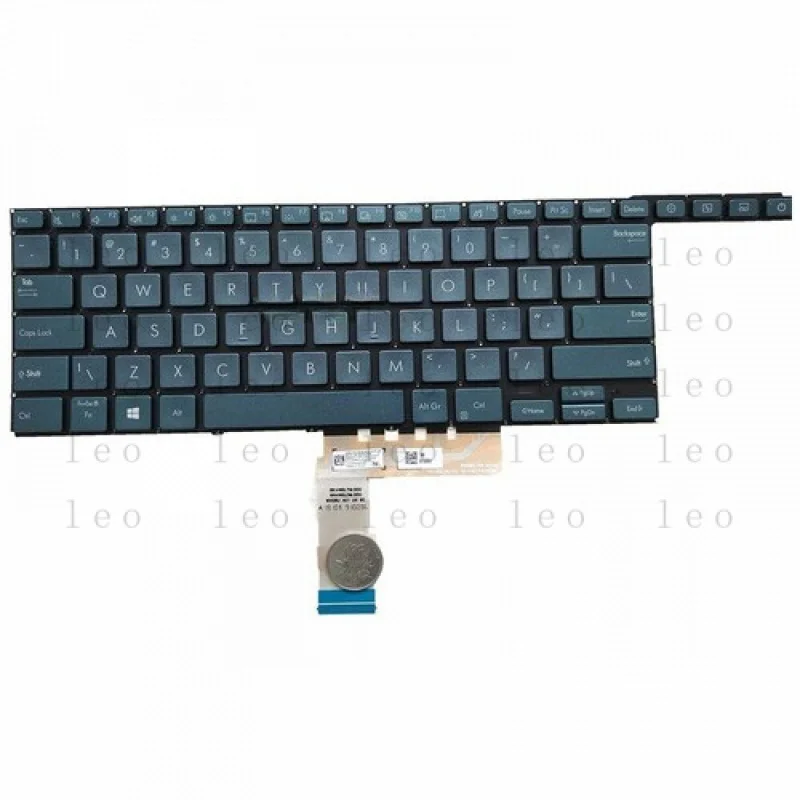 

TT New for Asus ZenBook Pro Duo UX581 UX581G UX581GV UX581L UX581LV Keyboard US Backlit