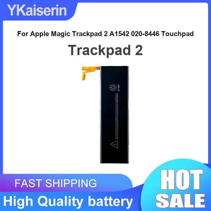 For Apple Magic Trackpad 2 A1542 020-8446 Touchpad Environmentally Friendly Trackpad Battery Rapid Charging 2024mAh
