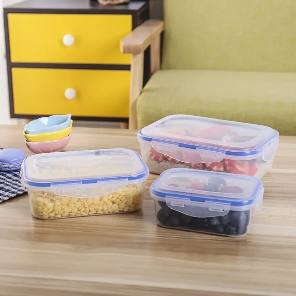 Food Containers with Lids Meal Prep Container Airtight Food Storage   Lunch Containers BPA-Free Refrigerator Fresh-Keeping Box