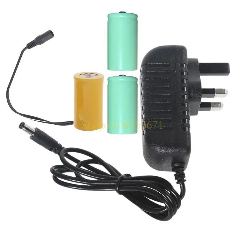 Best Seller AC100-240V 50/60Hz to 4.5V LR20 D Battery Eliminators Dummy Battery Power Supply Adapter for Toy/Controller/Water