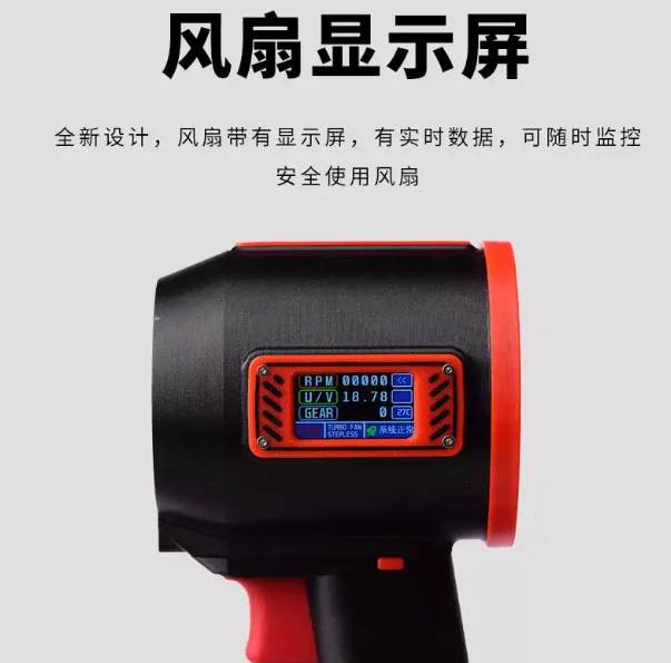 Powerful 70mm Turbo Jet Blower, Portable Mini Air Fan with 2800g Thrust, Multifunctional for Car Wash Snow Leaf Removal
